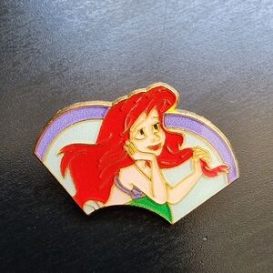 🌺 5/$25 Disney‎ ARIEL Puzzle Piece - Princess Character Pin 4 of 5